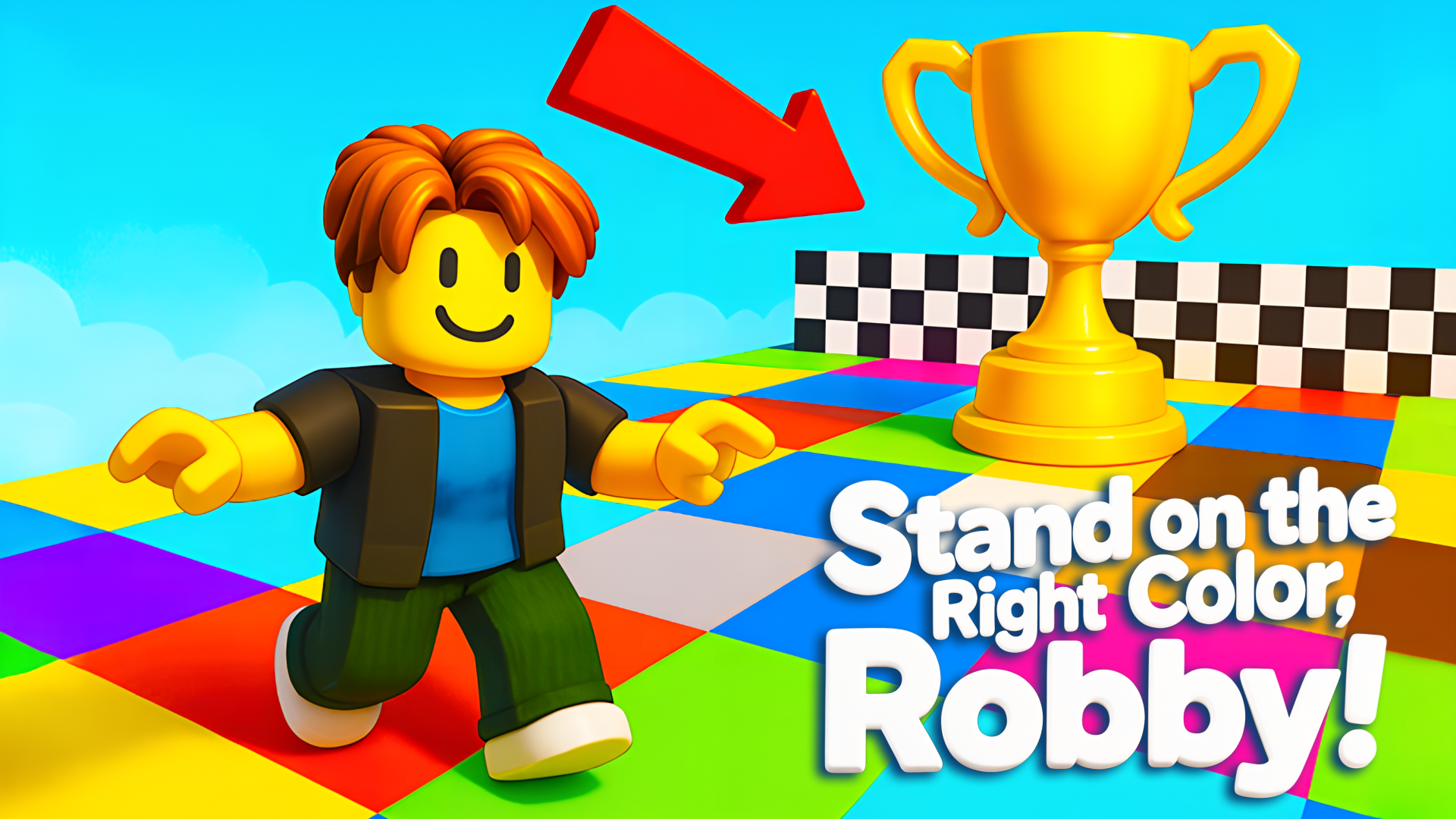 Stand on the Right Color, Robby!