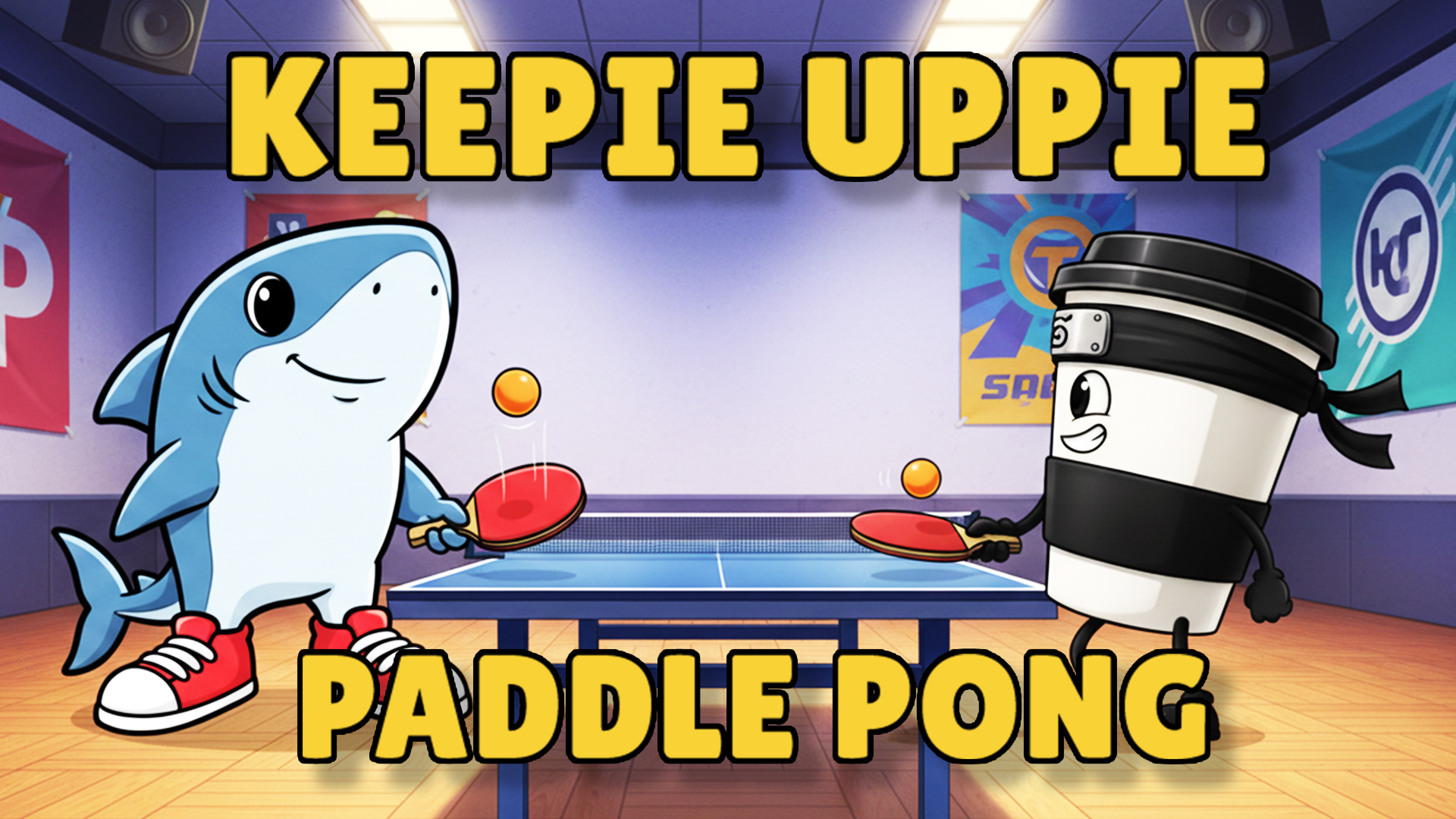 Keepie Uppie Paddle Pong