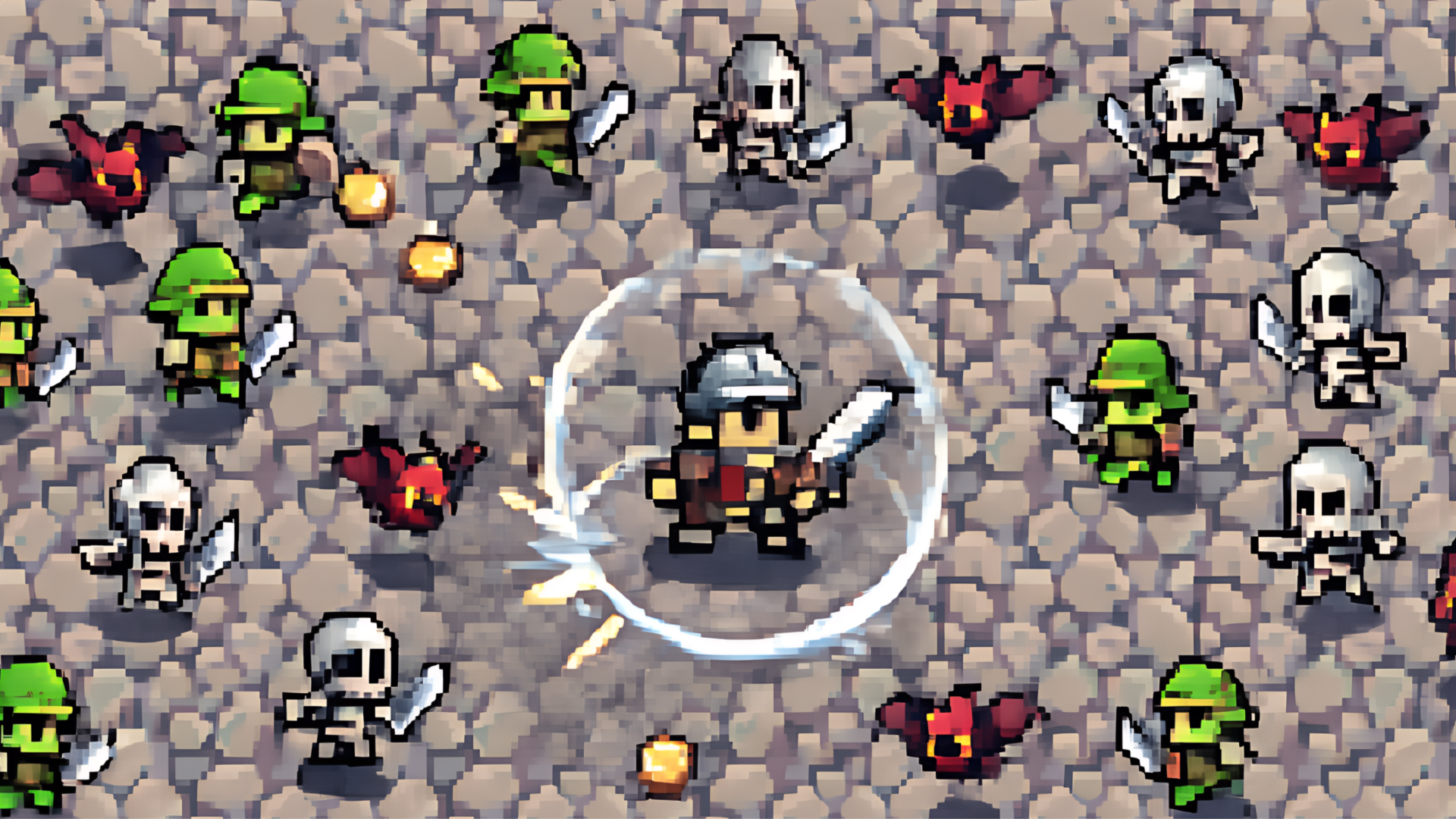 Pixel hero survivor