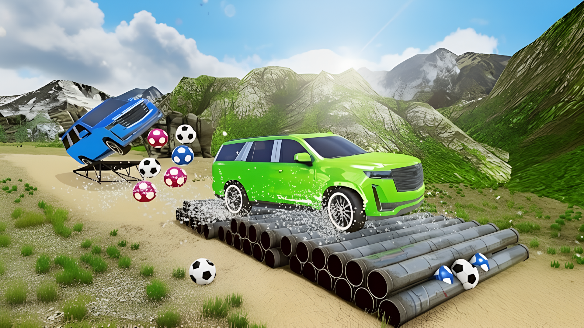 USA Luxury 4x4 SUV Offroad Driving Simulator