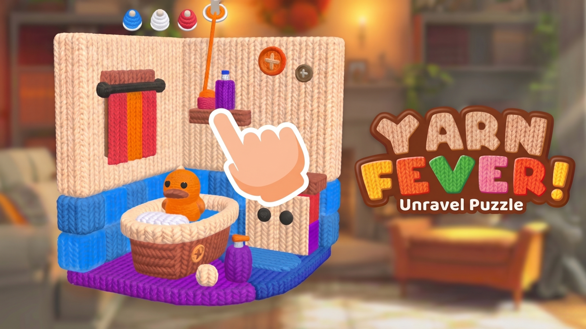 Yarn Fever! Unravel Puzzle