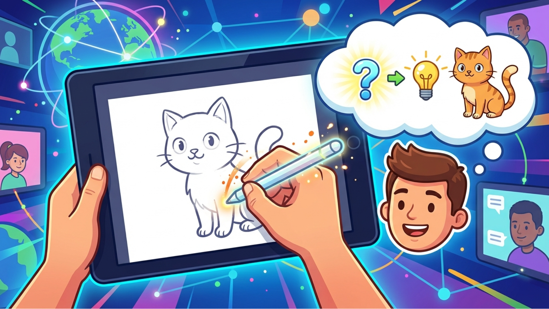 Draw and Guess Online