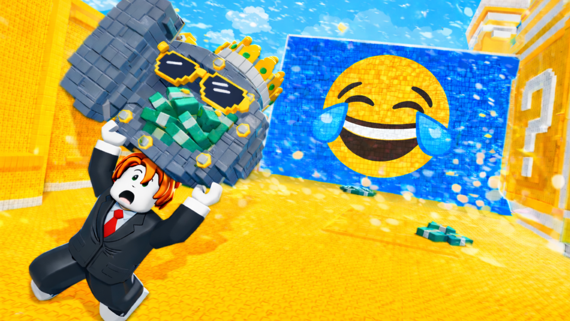 Obby Saves Brainrots from Tsunami
