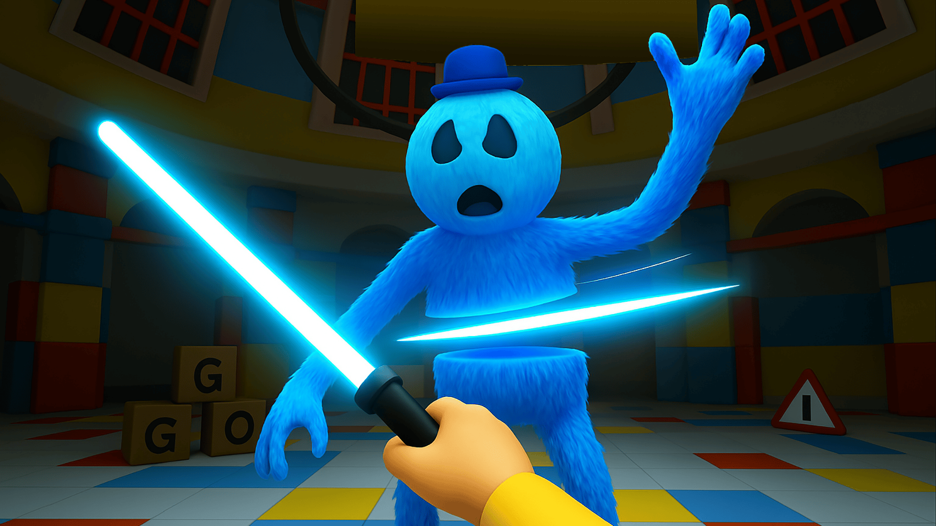 Poppy 4! Cut Monsters with Sword in Arena!