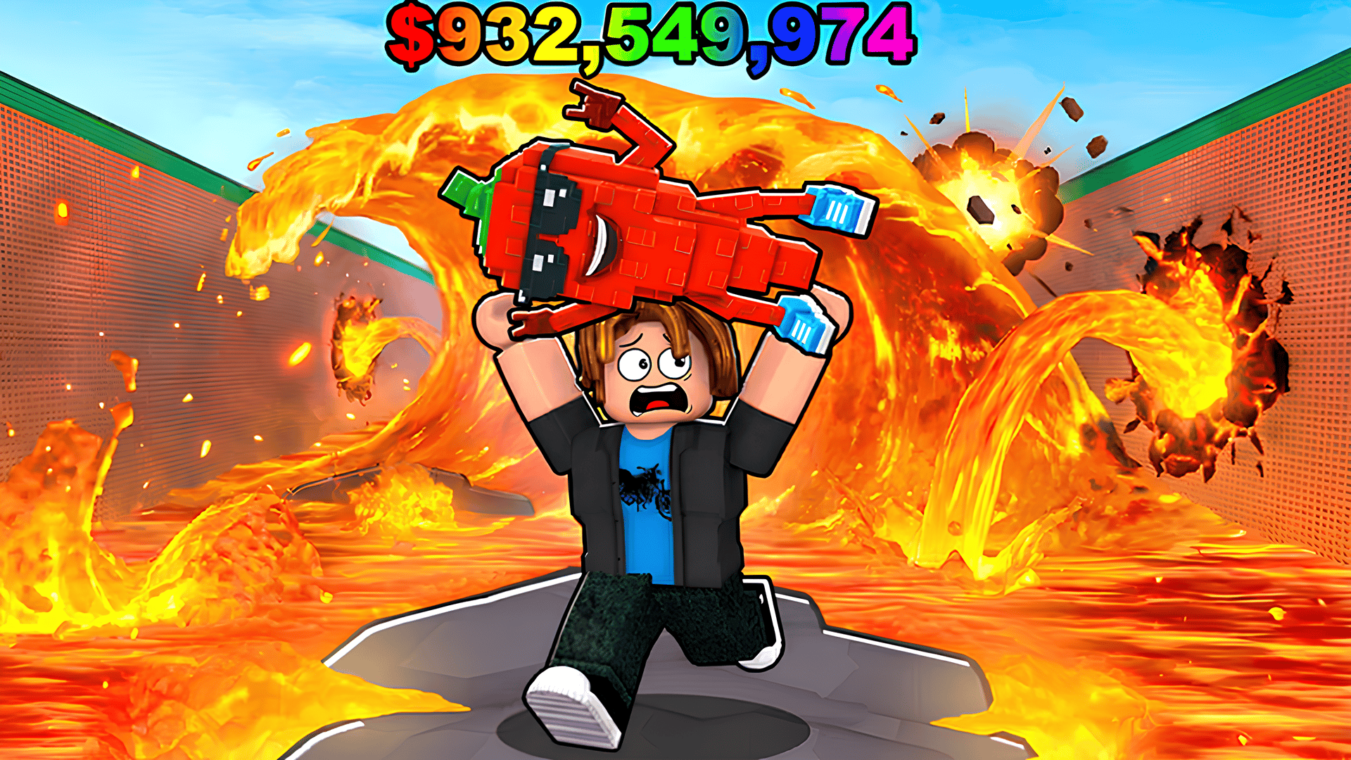 Obby：逃離巖漿生存