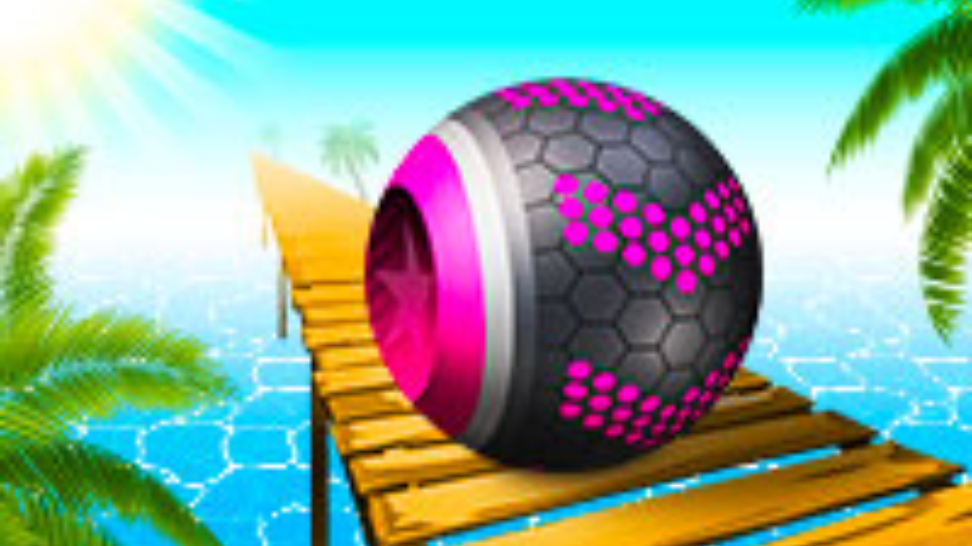 Rolling Balls Sea Race