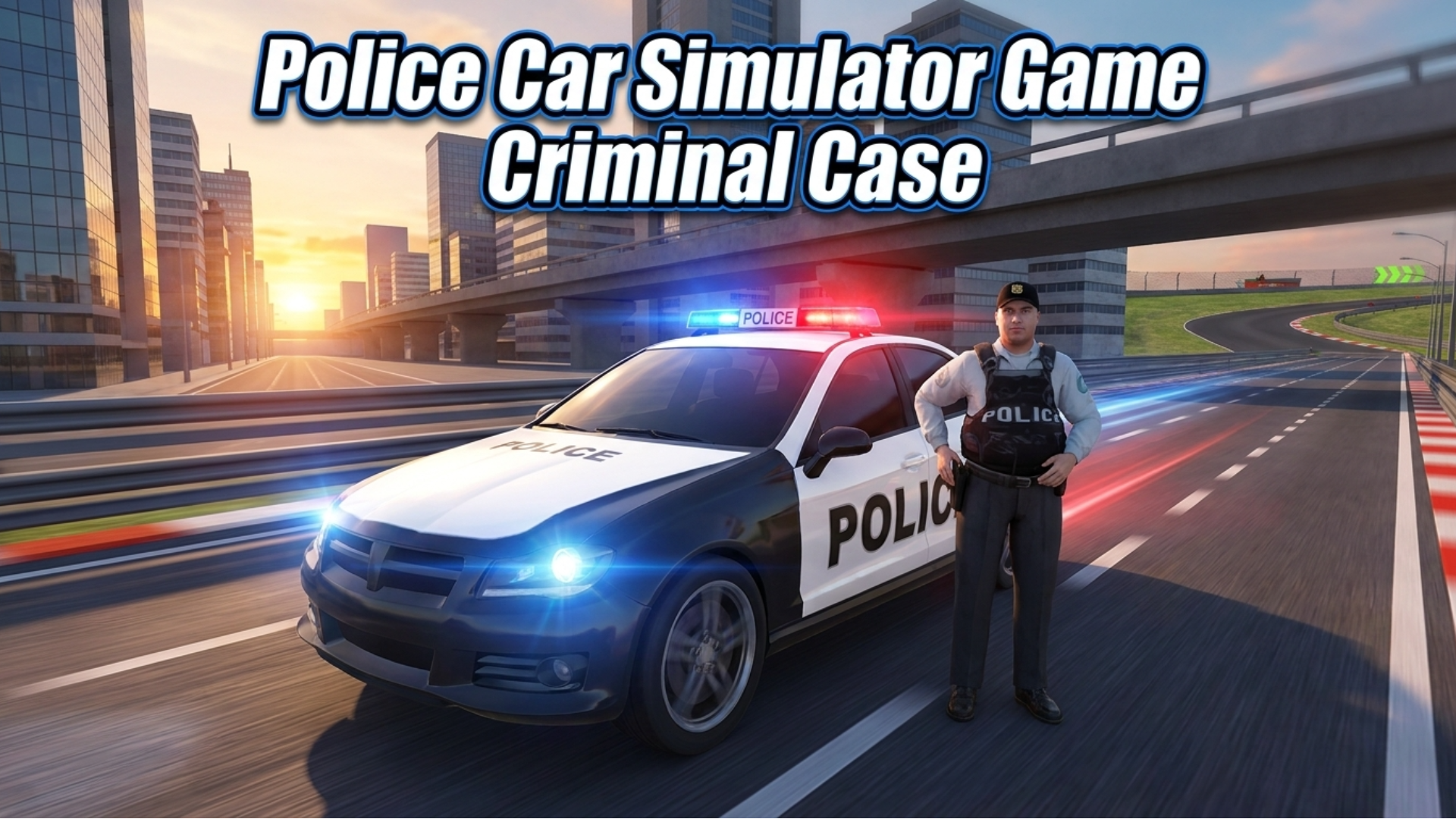 Police Car Simulator Game Criminal Case