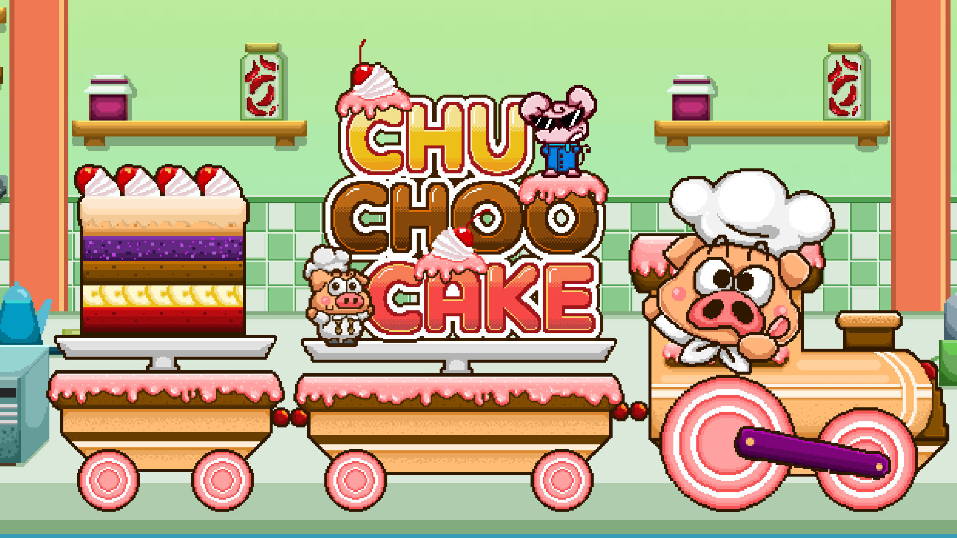 Chu Choo Cake