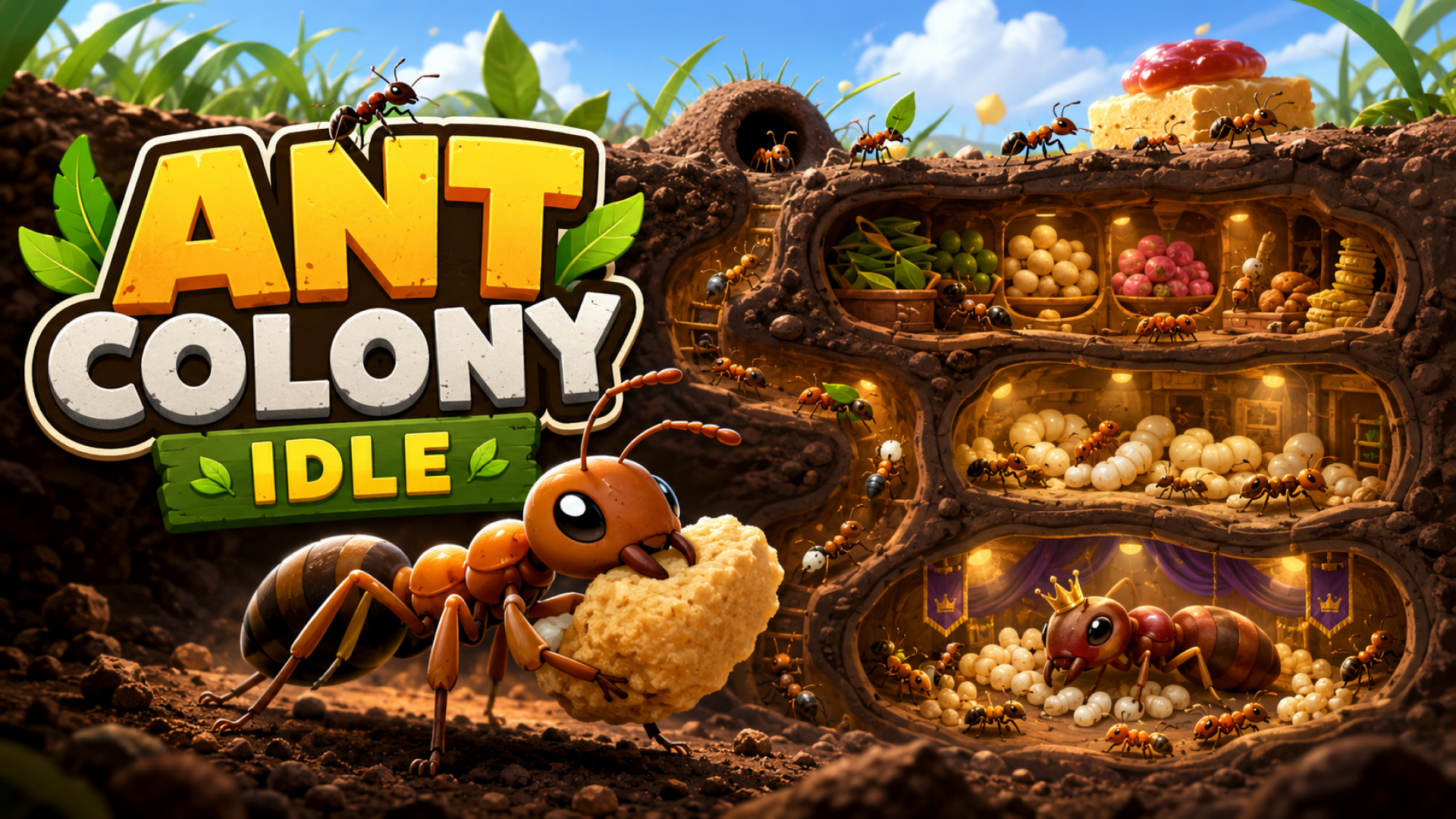 Ant Colony Idle