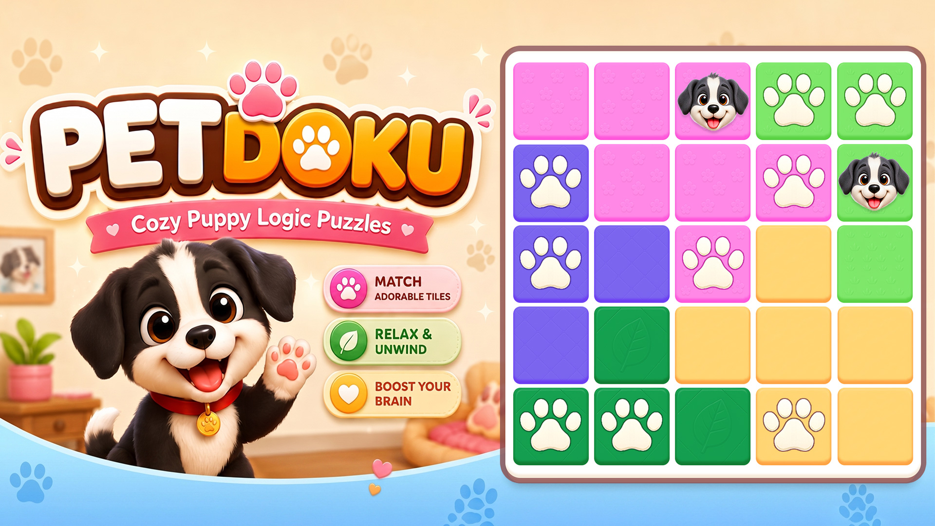 Petdoku: Cozy Puzzle Games