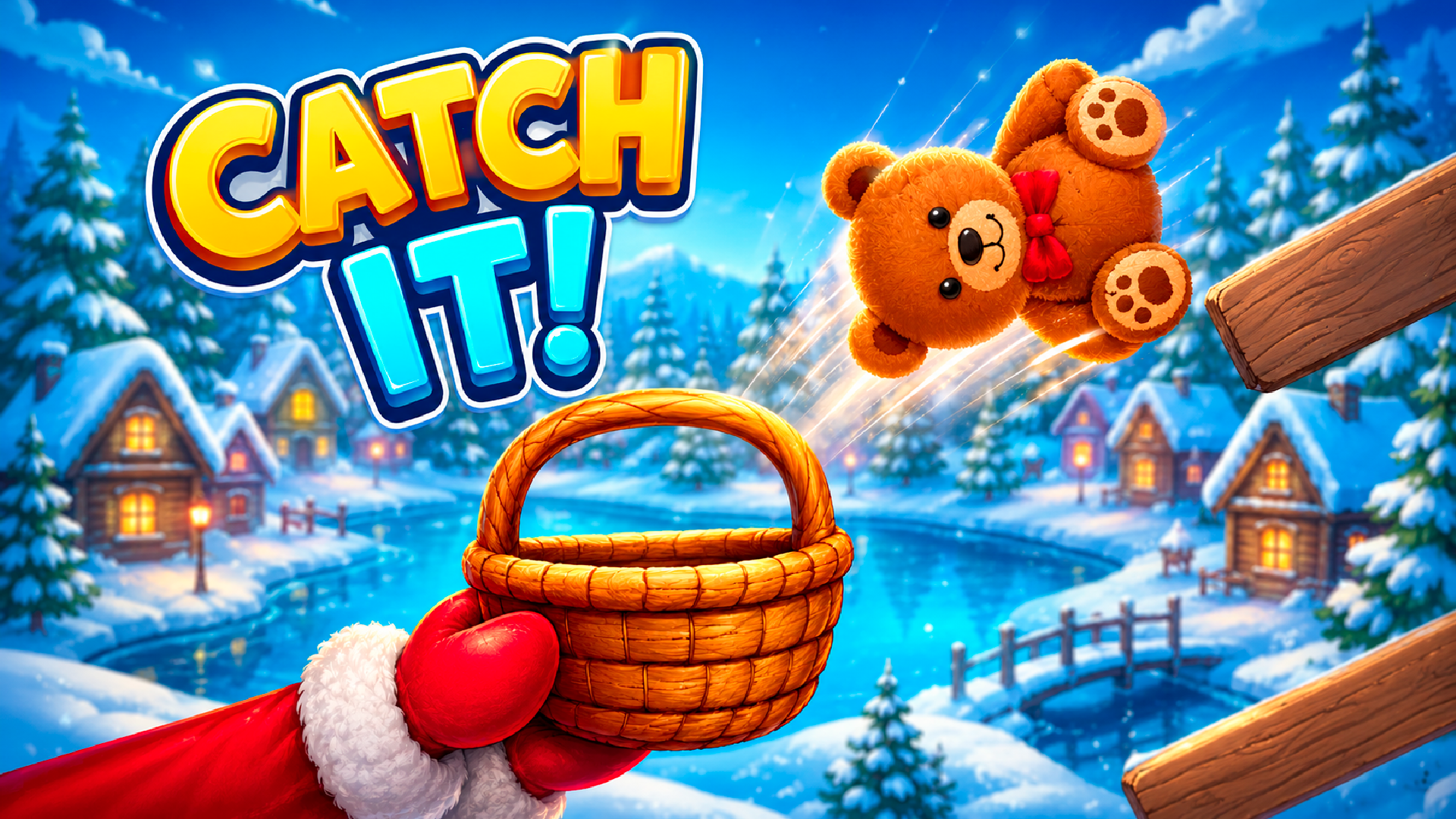Catch It! Santa the Toy Rescuer