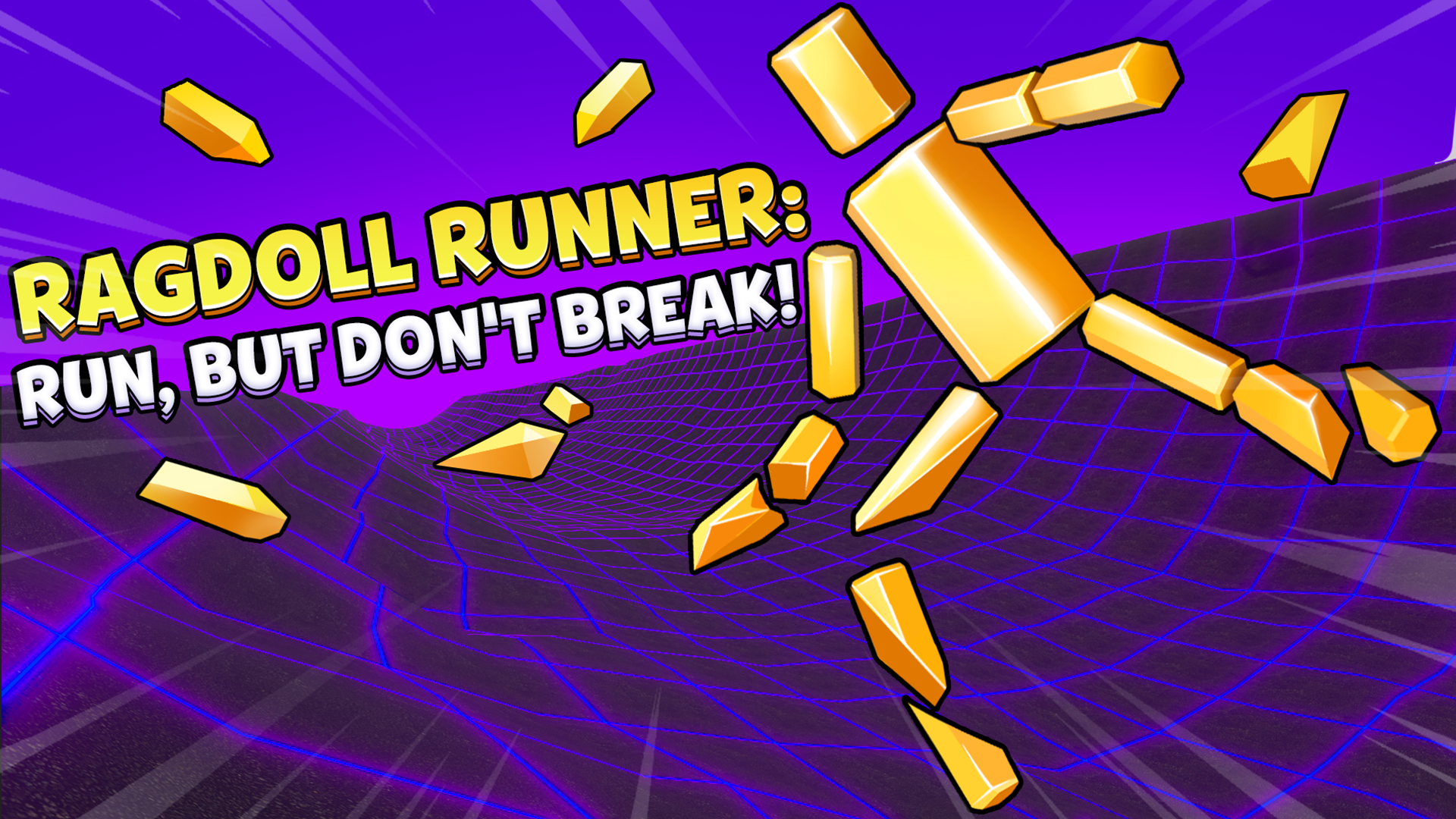 Ragdoll Runner: Run but Don't Break!