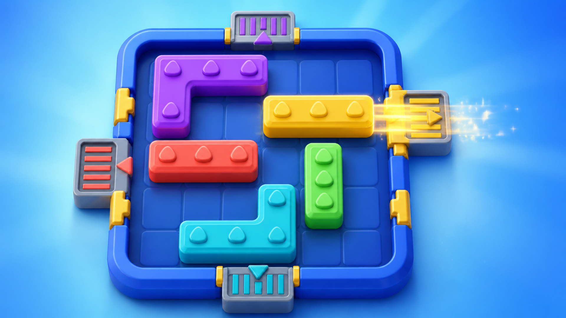 ExitBlocks: Color Match Puzzle