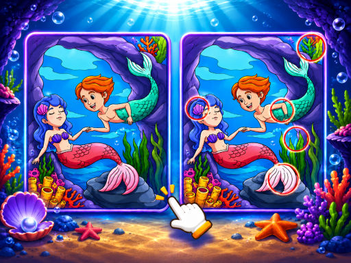 神秘人魚找不同