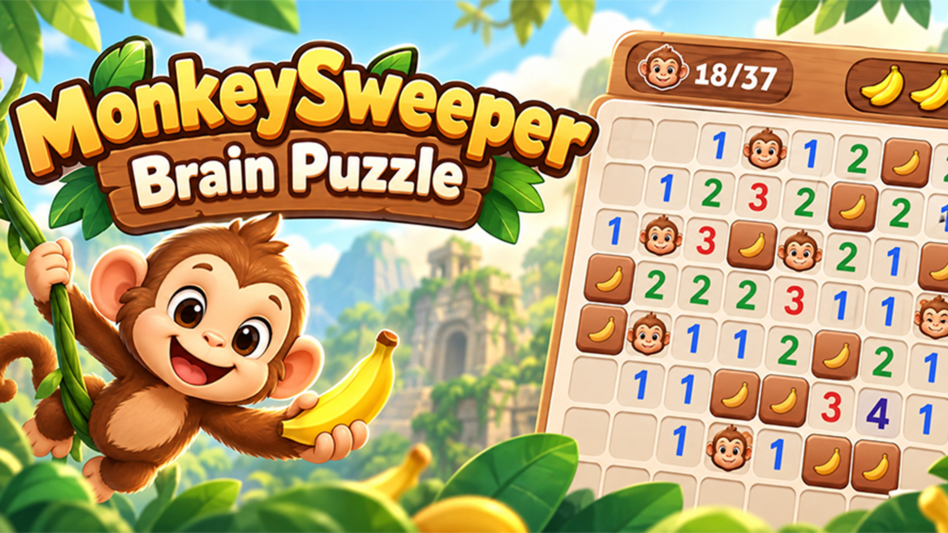 MonkeySweeper: Mines puzzles