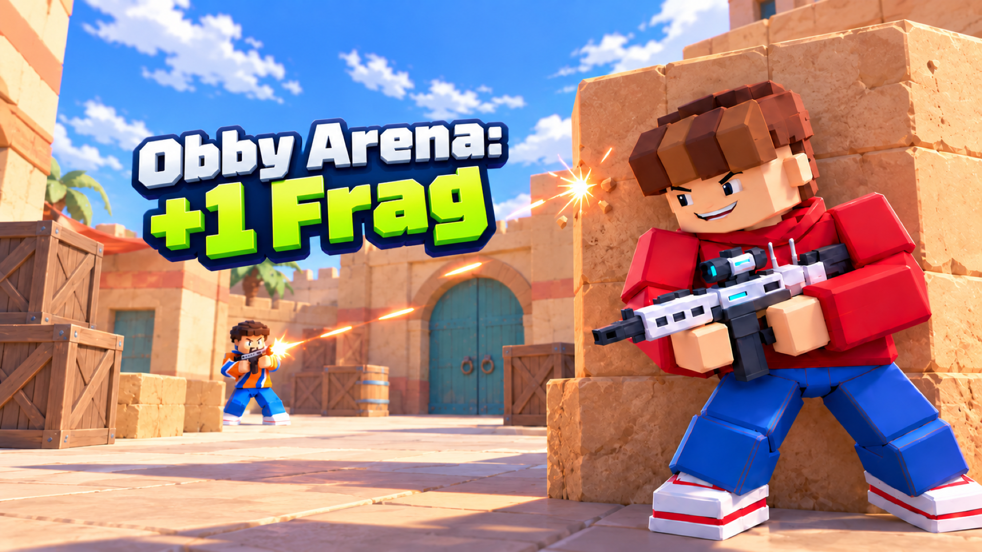Obby Arena: +1 Frag