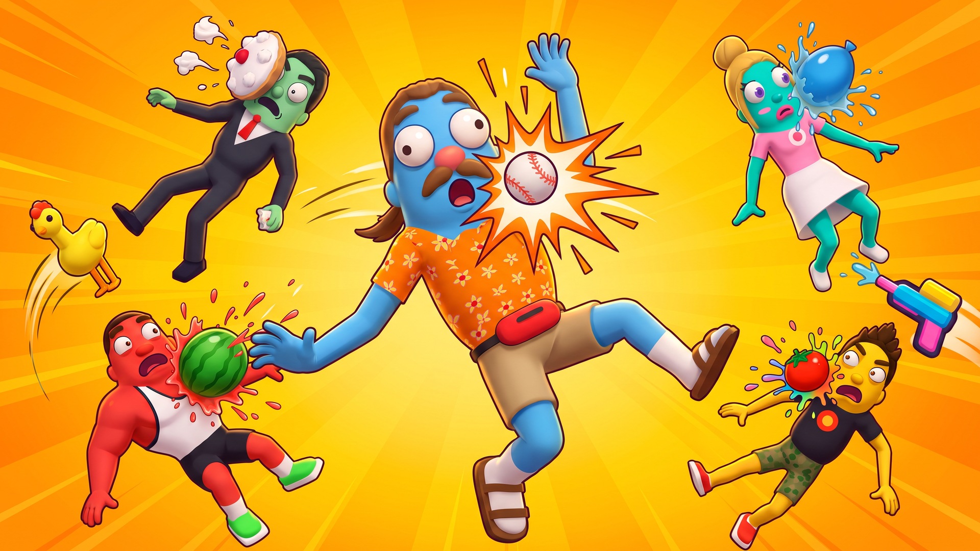 Ragdoll Revenge! Throw at Annoying People