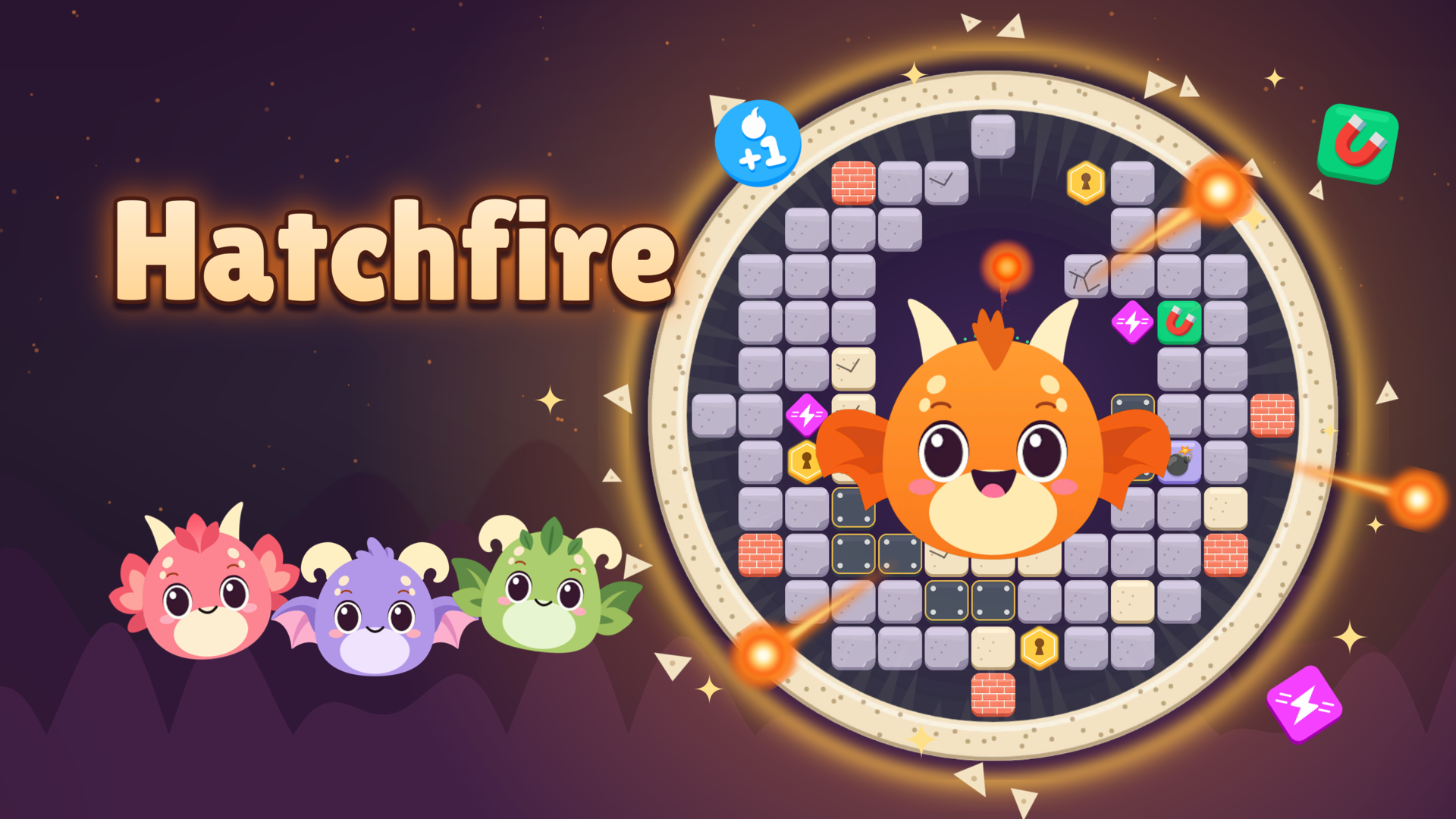 Hatchfire: Dragon Brick Breaker