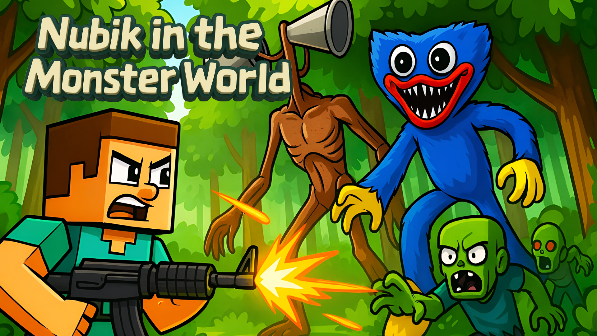 Nubik in the Monster World
