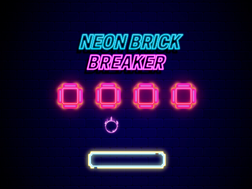 Neon Brick Breaker