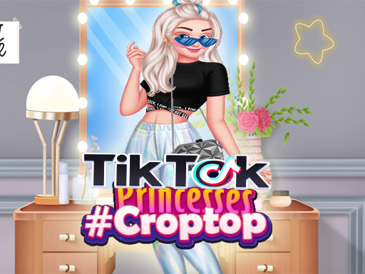 TikTok公主短上衣穿搭