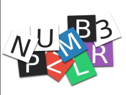 數字滑動