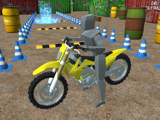 3D自行车停车游戏