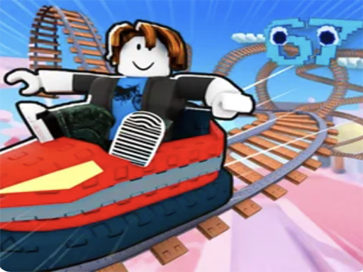 Obby：搭乘礦車攀爬與滑行
