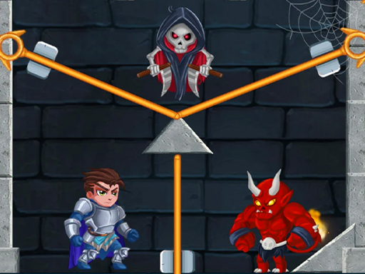 Hero Rescue - Pull the pin puzzle