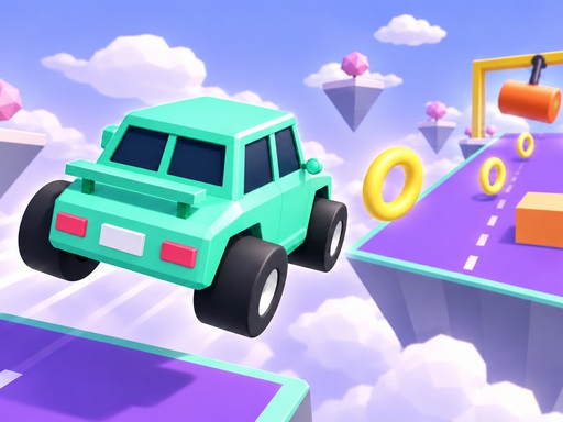 汽车障碍3D