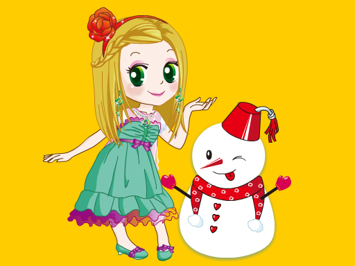 公主与雪人
