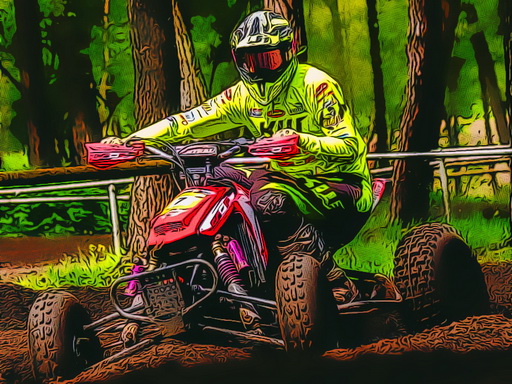 ATV四輪摩托車賽車