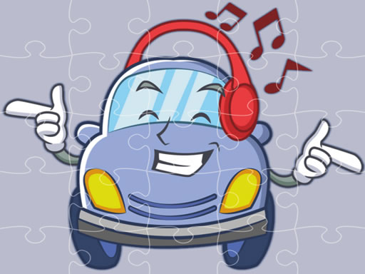 微笑汽車拼圖