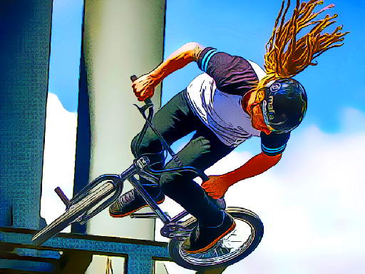 BMX騎士拼圖