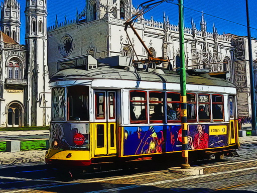 電車拼圖