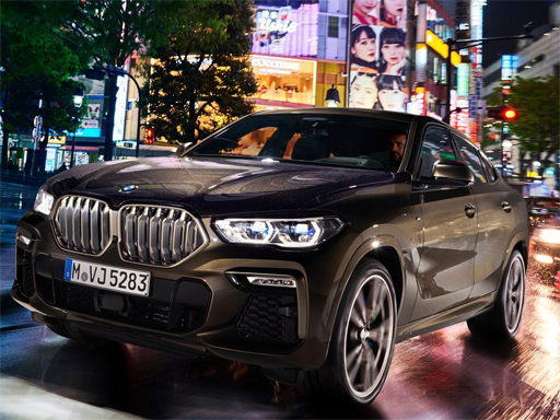 BMW X6 M50i 拼图