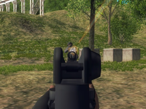 軍隊射擊
