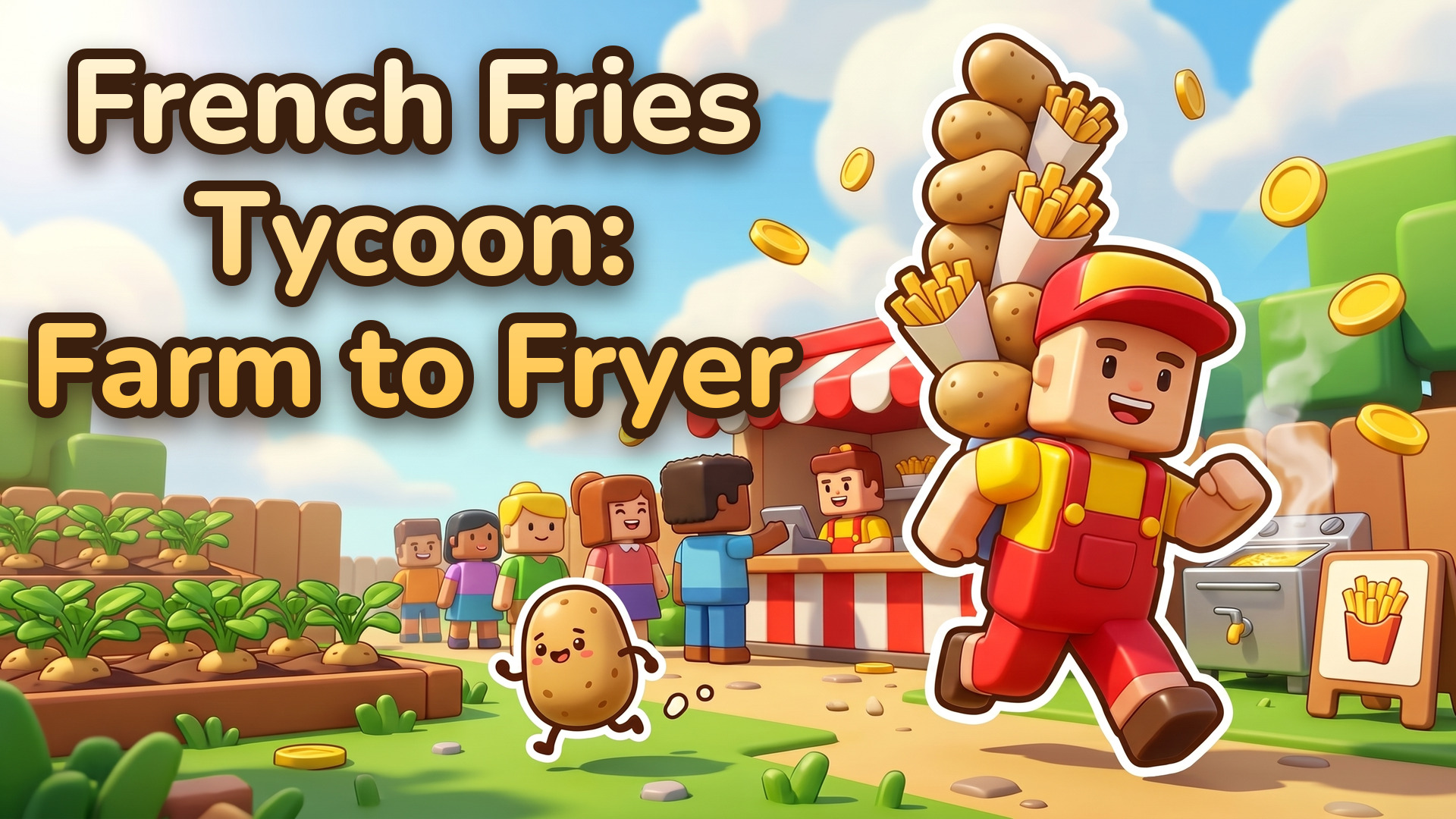 French Fries Tycoon: Farm to Fryer