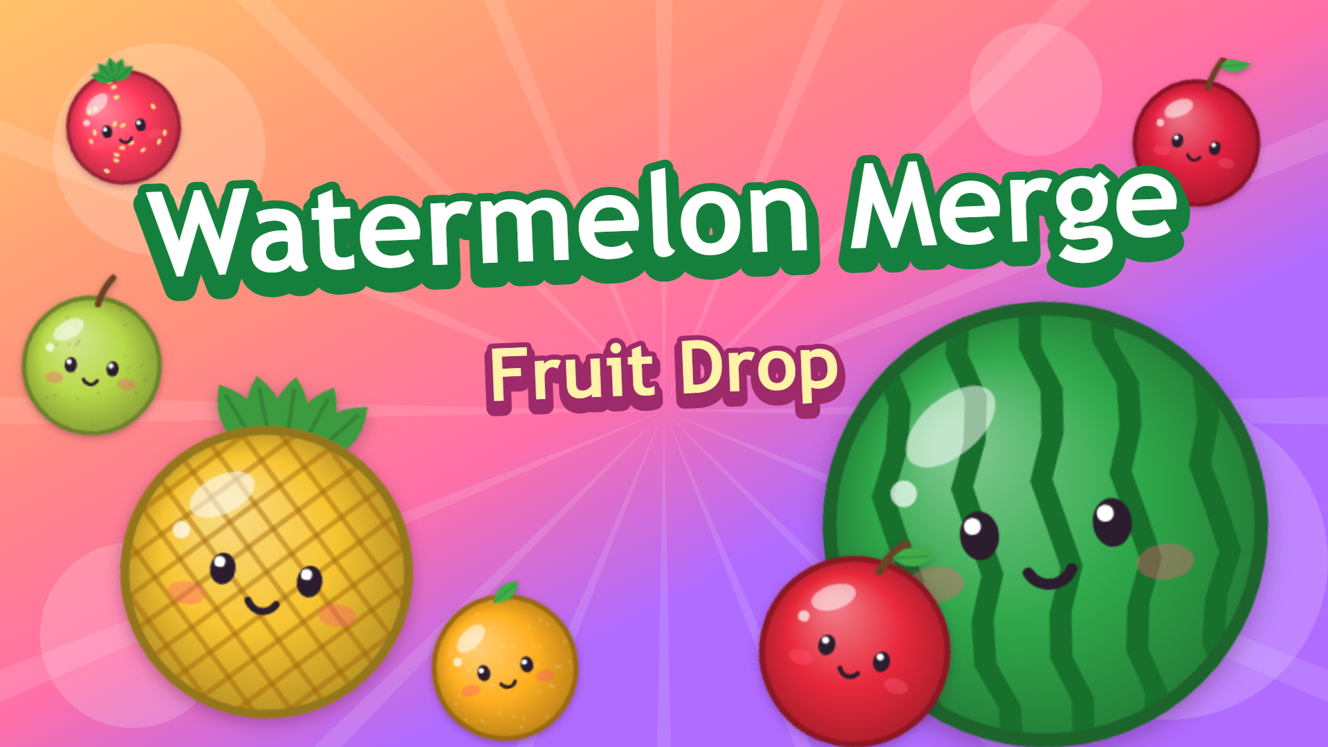Watermelon Merge: Fruit Drop