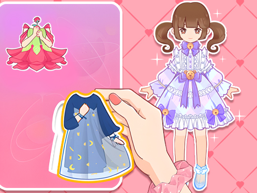 女孩紙娃娃換裝