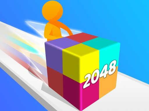 幾何堆疊2048跑