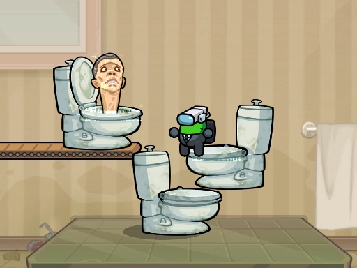 偽裝者跳躍斯基比 Toilet