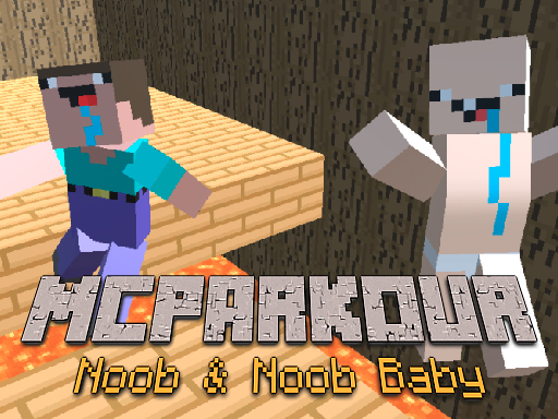 Minecraft 跑酷新手与新手宝宝